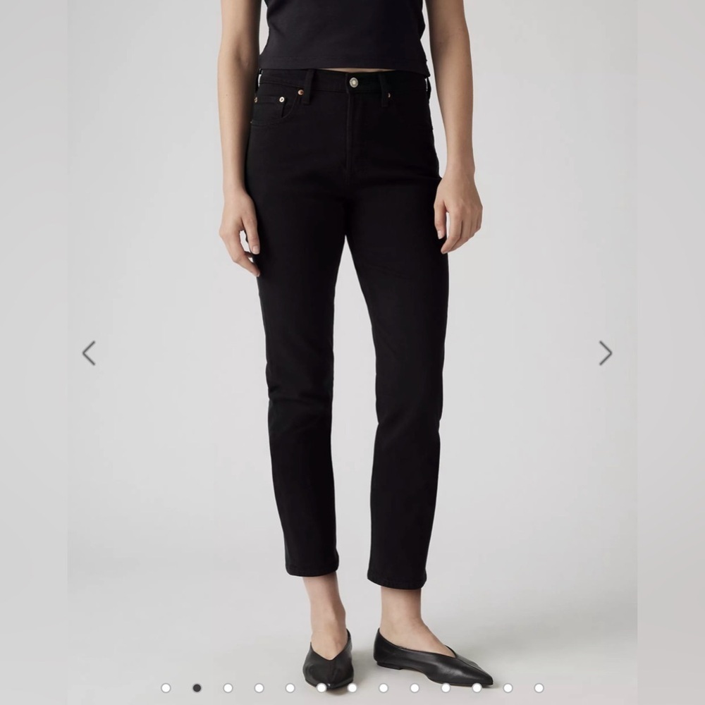 Levi’s Premium - 501 Original Cropped Straight Leg Jeans